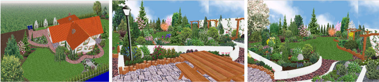 Projekty ogrodów wykonane przez firmę Ogród&Styl