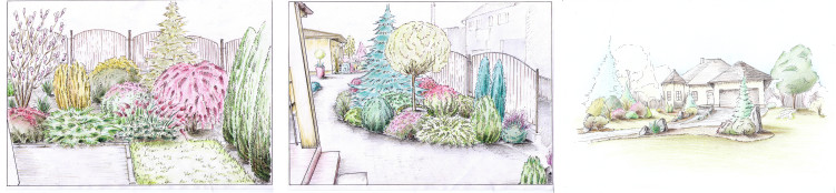Projekty ogrodów wykonane przez firmę Ogród&Styl